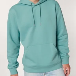 Unisex Hoodie Aus Bio-Baumwolle - Teal Monstera 12 Unisex Hoodie Aus Bio-Baumwolle - Teal Monstera -Grundstoff Verkäufe U822 060 bio baumwolle hoodie fair trade unisex teal monstera mm front 1280x1280
