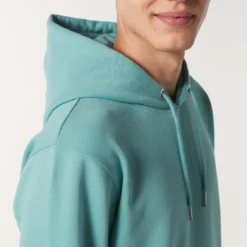 Unisex Hoodie Aus Bio-Baumwolle - Teal Monstera 14 Unisex Hoodie Aus Bio-Baumwolle - Teal Monstera -Grundstoff Verkäufe U822 060 organic hoodie online shop pastell gruen model det 1280x1280