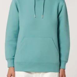 Unisex Hoodie Aus Bio-Baumwolle - Teal Monstera 16 Unisex Hoodie Aus Bio-Baumwolle - Teal Monstera -Grundstoff Verkäufe U822 060 unisex hoodie nachhaltig vegan pastell gruen e shop fm front 1280x1280