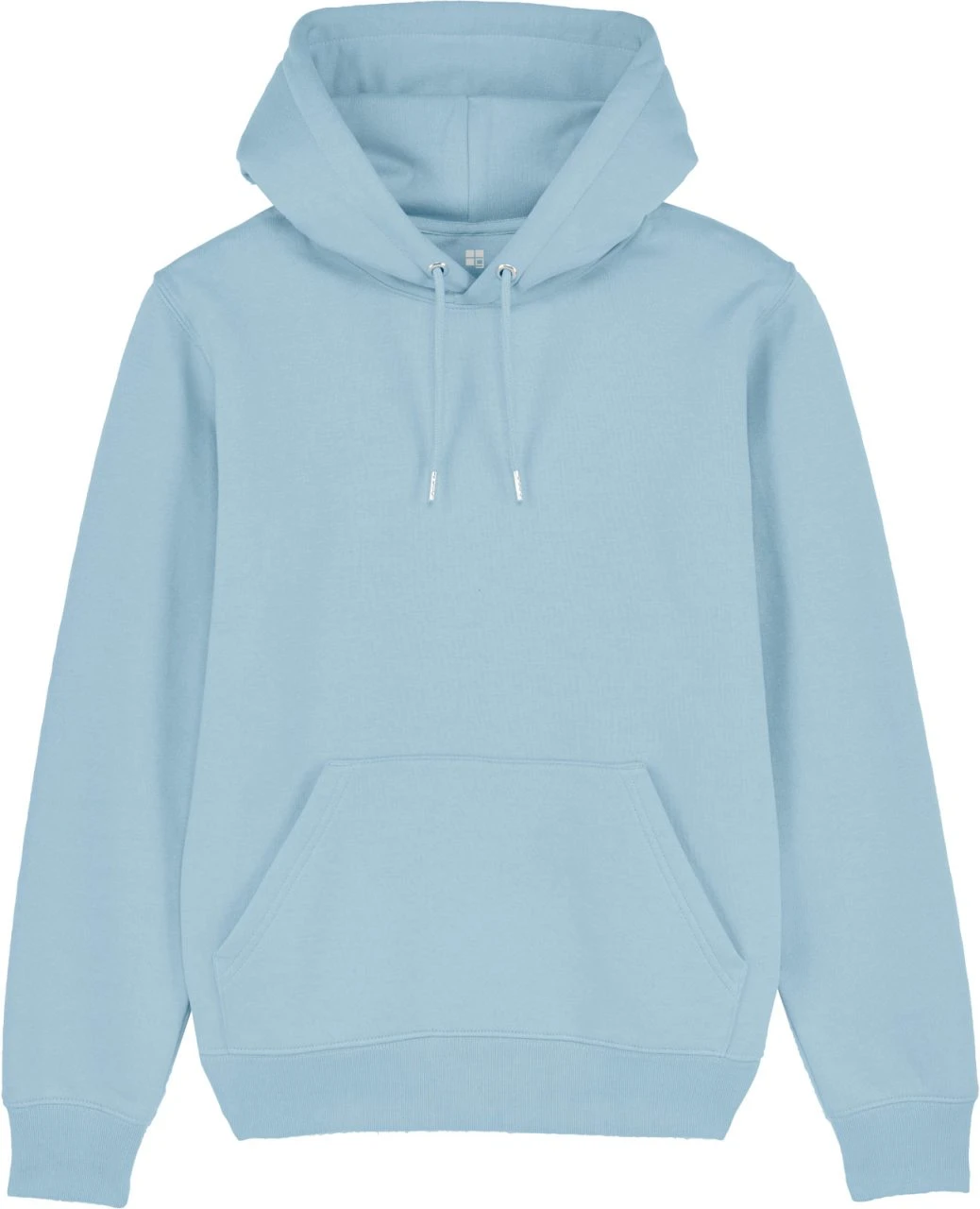 Unisex Hoodie Aus Bio-Baumwolle - Sky Blue 3 Unisex Hoodie Aus Bio-Baumwolle - Sky Blue