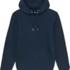 Unisex Hoodie Aus Bio-Baumwolle - French Navy -Grundstoff Verkäufe U822 727 Unisex Hoodie Bio Baumwolle french navy front 1280x1280