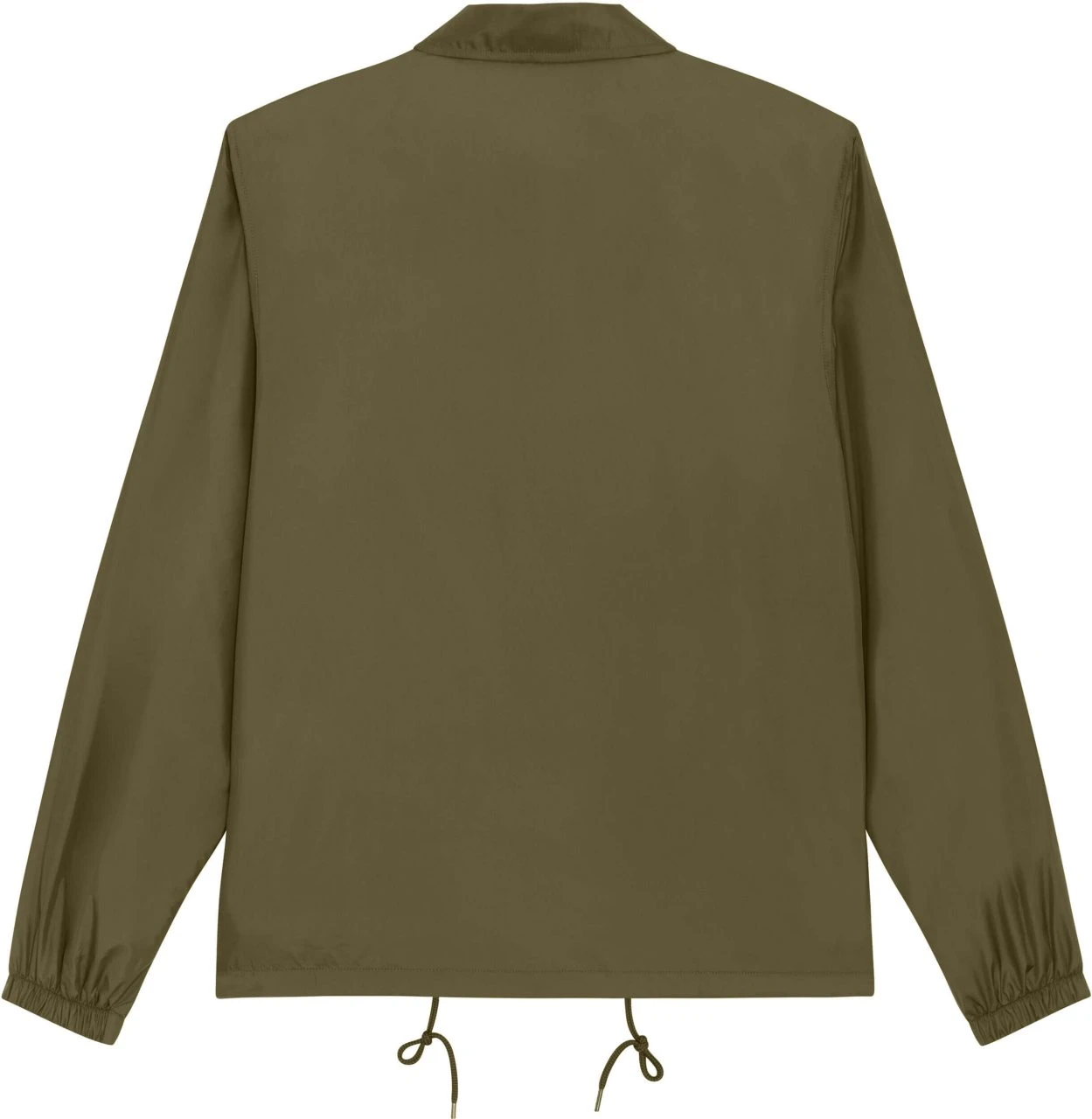 Unisex Coach Jacket Aus Recyceltem Polyester - British Khaki 4 Unisex Coach Jacket Aus Recyceltem Polyester - British Khaki – Bild 2