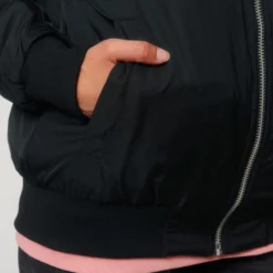 Unisex Bomber Jacke Aus Recyceltem Polyester - Black 26 Unisex Bomber Jacke Aus Recyceltem Polyester - Black -Grundstoff Verkäufe U844 002 9 umweltschonende Bomber Jacke dank reinem Recycelmaterial Leistentasche nachhaltige Mode 1280x1280