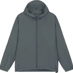 Unisex Windbreaker Aus Recyceltem Polyester - Deep Metal