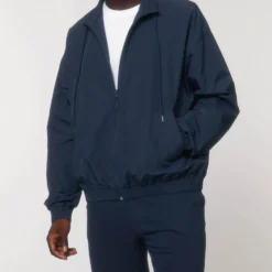Leichte Unisex Jacke Aus Recyceltem Nylon - French Navy -Grundstoff Verkäufe U849 727 12 hochwertig verarbeitete Unisex Jacke leichter Taslan Stoff aus recyceltem Nylon 1280x1280