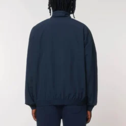 Leichte Unisex Jacke Aus Recyceltem Nylon - French Navy -Grundstoff Verkäufe U849 727 6 stylische Freizeit Jacke aus robustem Taslan Gewebe leicht und weit geschnitten GRS 1280x1280