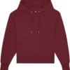 Oversized Unisex Hoodie Aus Bio-Baumwolle - Burgundy 2 Oversized Unisex Hoodie Aus Bio-Baumwolle - Burgundy -Grundstoff Verkäufe U856 244 burgundy Fair Trade Kapuzen Sweater mit Kordelzug aufgeraut komfortabel Basic Fashion biologisch 1280x1280
