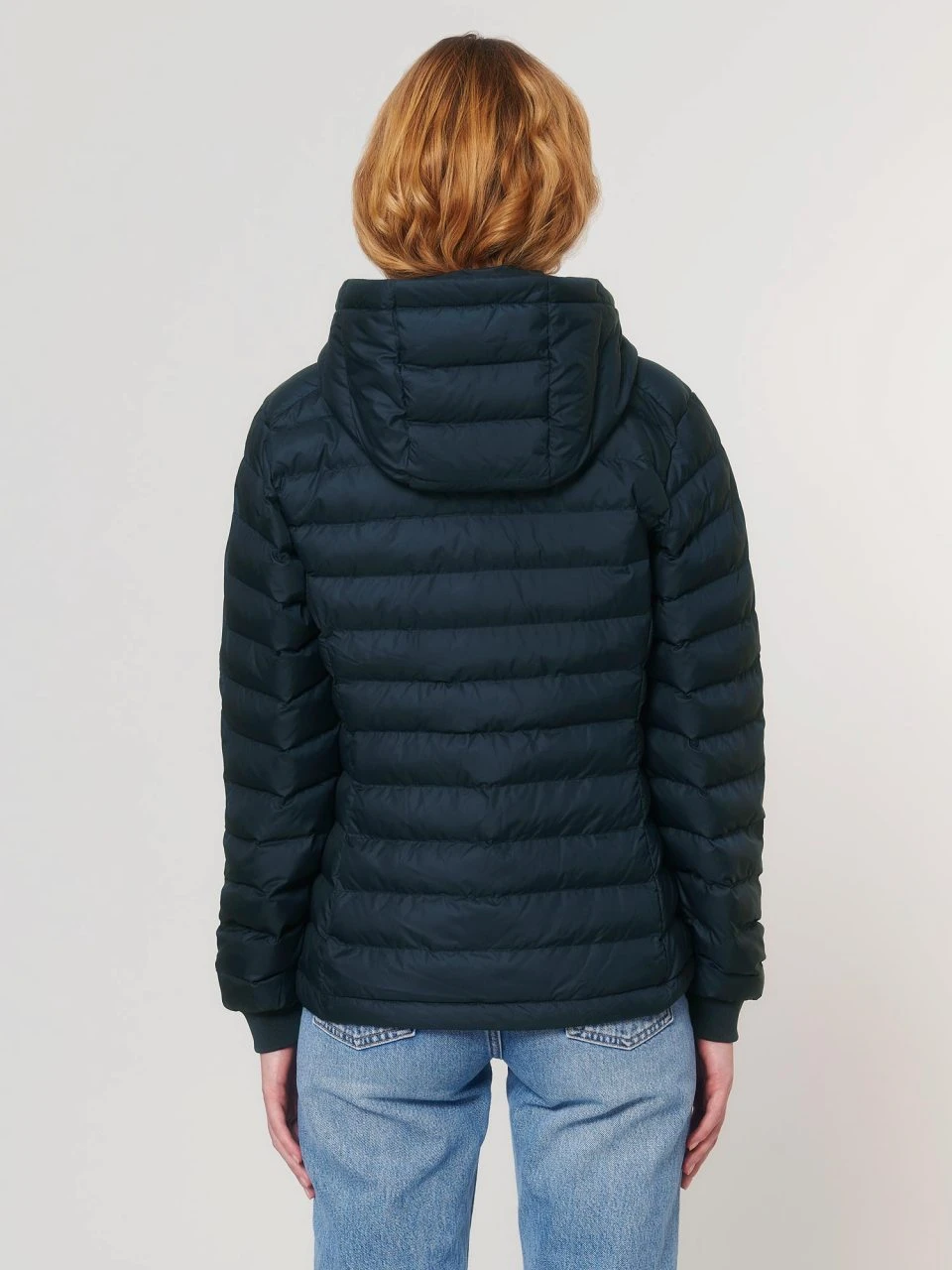 Steppjacke Aus Recyceltem Polyester - French Navy 6 Steppjacke Aus Recyceltem Polyester - French Navy – Bild 4