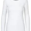 Neutral Longsleeve Aus Fairtrade Bio-Baumwolle - Weiss 1 Neutral Longsleeve Aus Fairtrade Bio-Baumwolle - Weiss -Grundstoff Verkäufe WHI Neutral Damen Longsleeve Shirt Biobaumwolle weiss 1280x1280 1