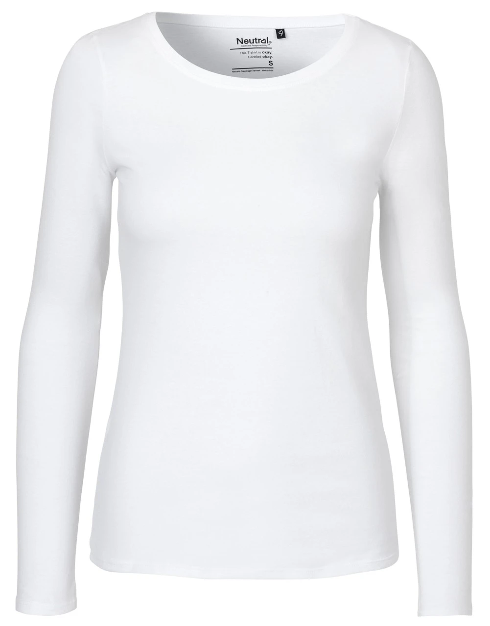 Neutral Longsleeve Aus Fairtrade Bio-Baumwolle - Weiss 3 Neutral Longsleeve Aus Fairtrade Bio-Baumwolle - Weiss