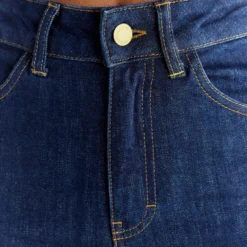Regular Fit Jeans Aus Bio-Baumwolle - Dark Slate Blue -Grundstoff Verkäufe WL1009 215 oekofaire damen jeans natuerliche indigofaerbung detail 1280x1280