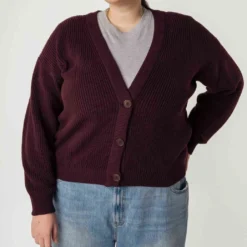 Mela Fairtrade Cardigan Neesha Aus Bio-Baumwolle - Rosine