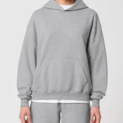 Oversized Unisex Heavy Hoodie Aus Bio-Baumwolle - Heather Grey 21 Oversized Unisex Heavy Hoodie Aus Bio-Baumwolle - Heather Grey -Grundstoff Verkäufe bio hoodie oversized unisex U797 250 1280x1280