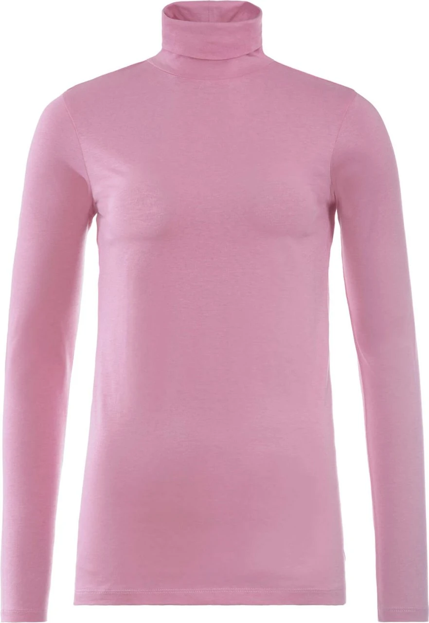 Rollkragen-Longsleeve Aus Bio-Baumwolle - Dusty Rose 3 Rollkragen-Longsleeve Aus Bio-Baumwolle - Dusty Rose