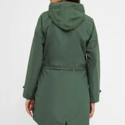 Derbe Regenmantel RIPBY - Kombu Green/black -Grundstoff Verkäufe damen parka derbe faire herstellung vegan W Ripby 0540 090 1280x1280