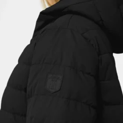 Derbe Wintermantel BIGHOLM - Black/check -Grundstoff Verkäufe detail derbe damen wintermantel fair W Bigholm 090 0604 1280x1280