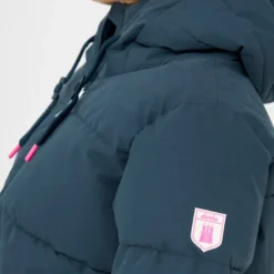 Derbe Winterjacke RICHHOLM - Navy -Grundstoff Verkäufe detail vegane winterjacke pinke elemente W Richholm 010 1280x1280