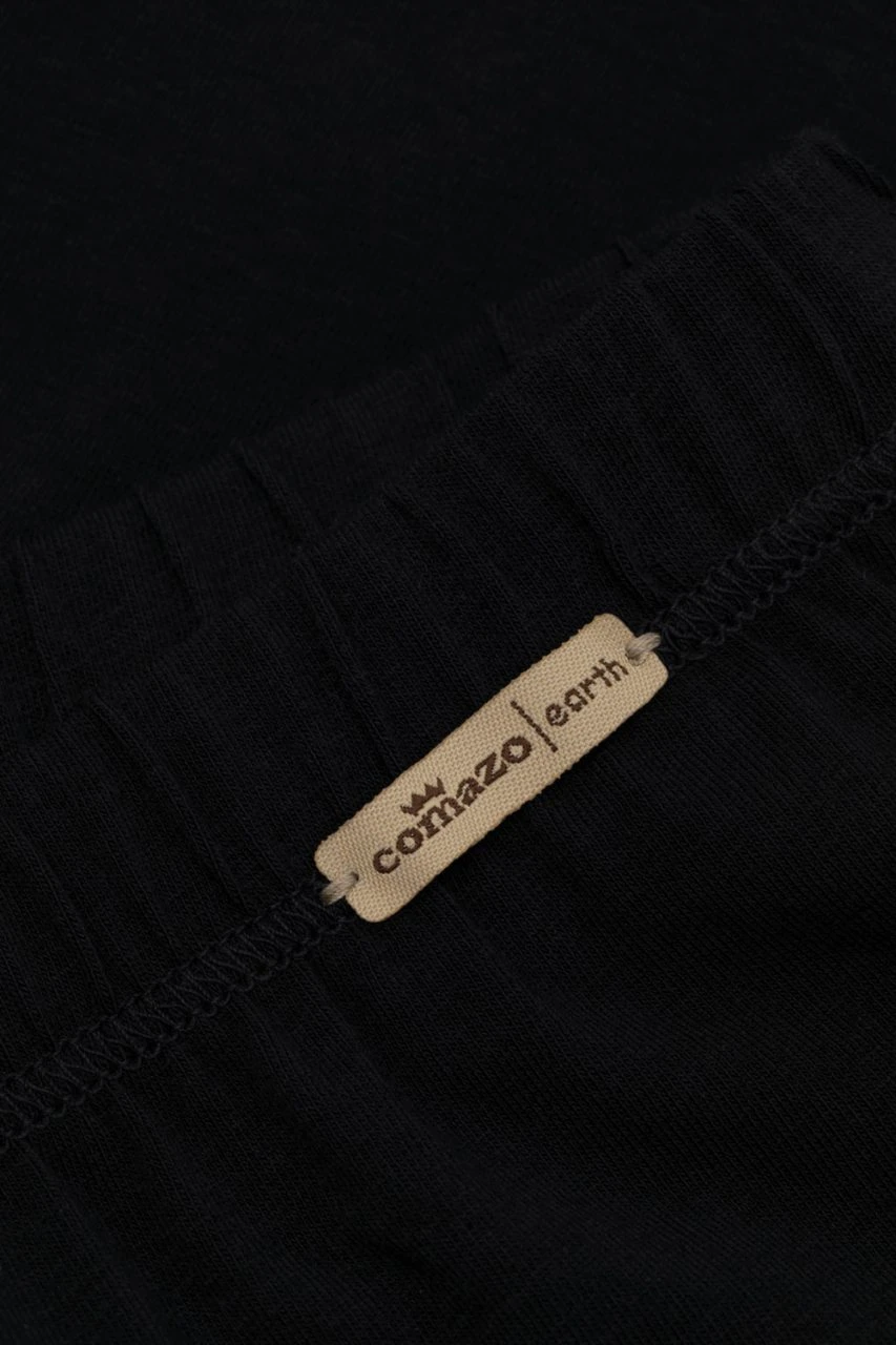 3/4 Leggings Aus Fairtrade Biobaumwolle - Schwarz 5 3/4 Leggings Aus Fairtrade Biobaumwolle - Schwarz – Bild 3