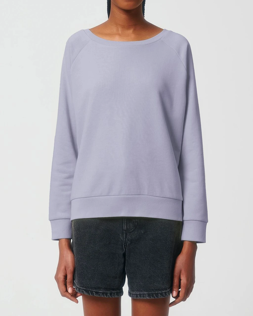 Sweatshirt Aus Bio-Baumwolle - Lavender 5 Sweatshirt Aus Bio-Baumwolle - Lavender – Bild 3