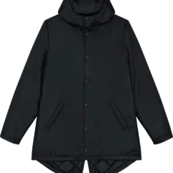 Unisex Padded Parka Aus Recyceltem Polyester - Black