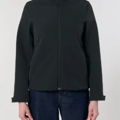 Damen Softshell-Jacke - Black -Grundstoff Verkäufe fair trade damen softshelljacke schwarz STJW166 002 1280x1280