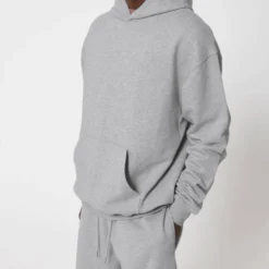 Oversized Unisex Heavy Hoodie Aus Bio-Baumwolle - Heather Grey 16 Oversized Unisex Heavy Hoodie Aus Bio-Baumwolle - Heather Grey -Grundstoff Verkäufe fair trade hoodie bio baumwolle U797 250 1280x1280