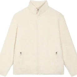 Unisex Sherpa-Jacke Aus Recyceltem Polyester - Natural