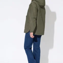 Theba Padded - Winterjacke Aus Bio-Baumwolle & Recyceltem Nylon - Oliv -Grundstoff Verkäufe faire wintermode langerchen funktional wasserdicht J136CN02 oliv 1280x1280