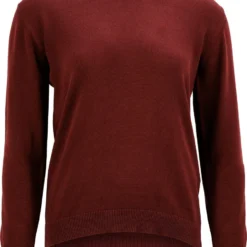 Mela Fairtrade Feinstrick-Pullover Sada Aus Bio-Baumwolle - Burgunderrot