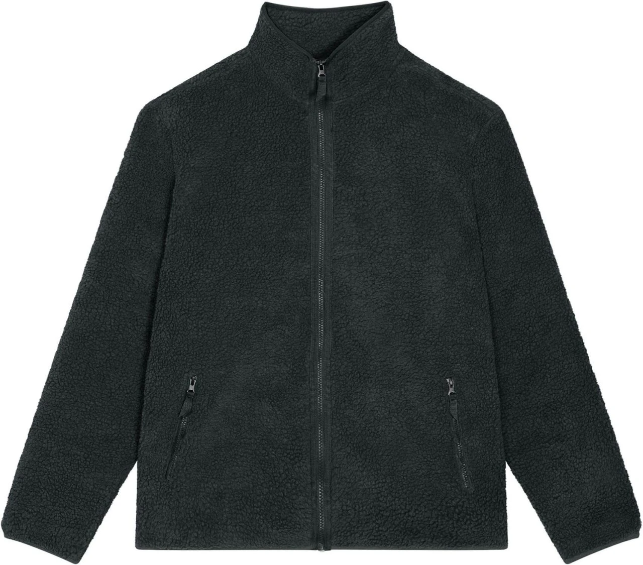 Unisex Sherpa-Jacke Aus Recyceltem Polyester - Black 3 Unisex Sherpa-Jacke Aus Recyceltem Polyester - Black