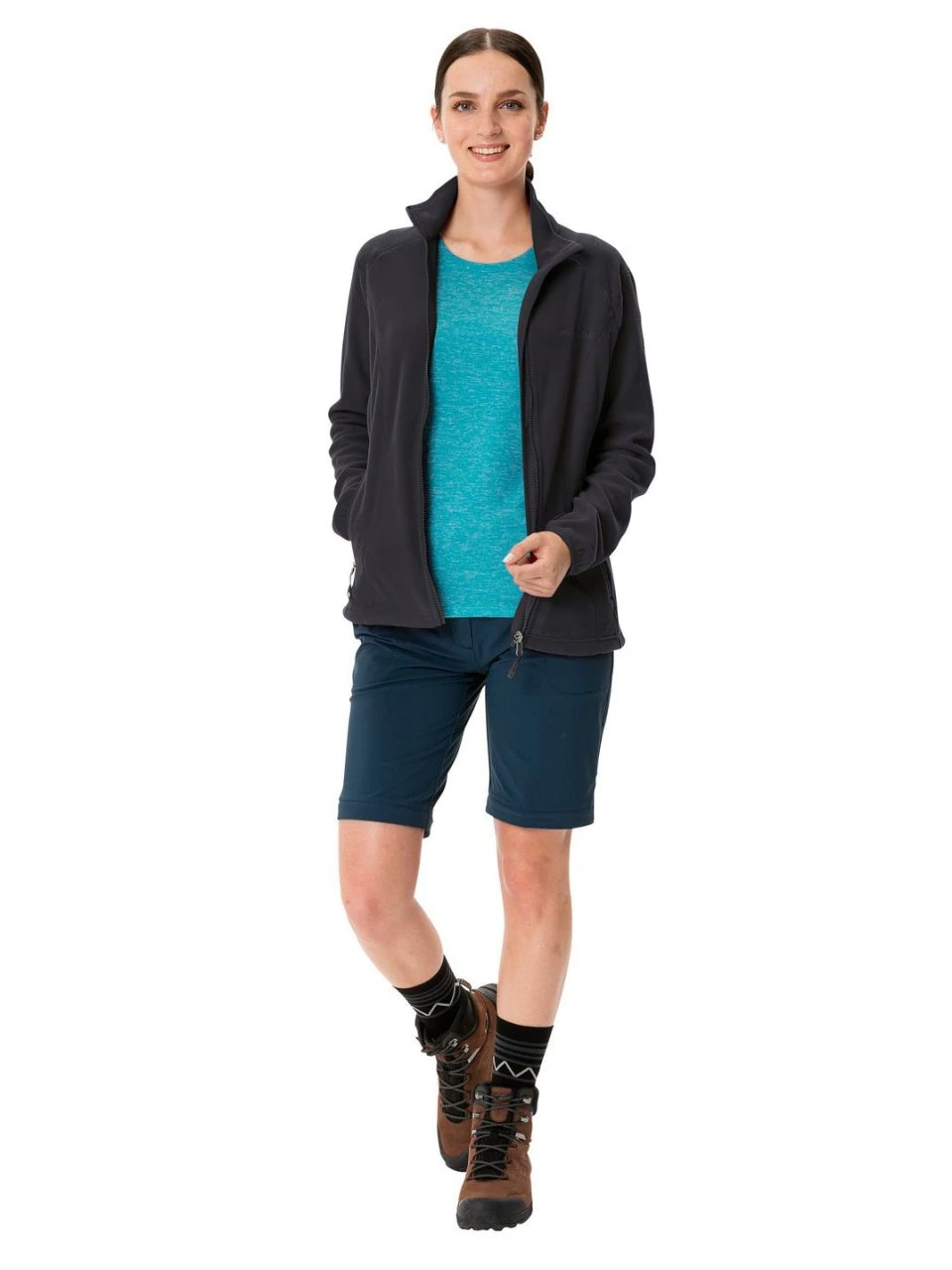 VAUDE Damen Jacke Rosemoor Fleece Jacket II - Black 9 VAUDE Damen Jacke Rosemoor Fleece Jacket II - Black – Bild 7