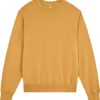 Vintage Terry Sweatshirt Aus Bio-Baumwolle - G. Dyed Gold Ochre