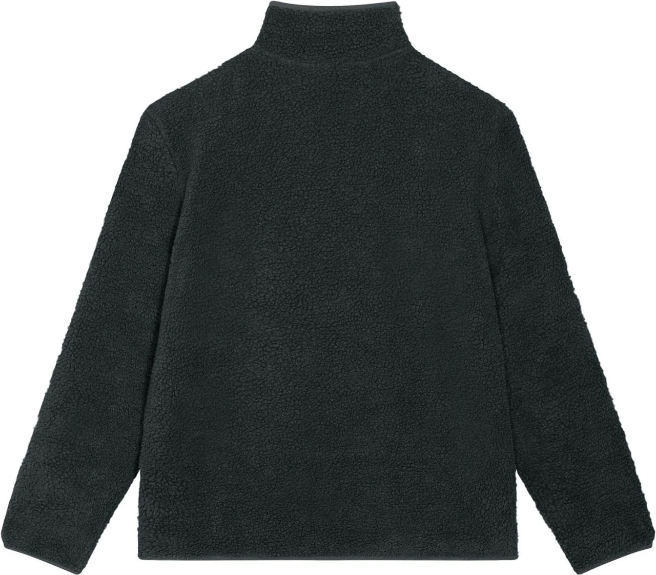 Unisex Sherpa-Jacke Aus Recyceltem Polyester - Black 4 Unisex Sherpa-Jacke Aus Recyceltem Polyester - Black – Bild 2