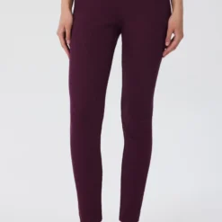 Ripp-Jersey Leggings Aus Bio-Baumwolle - Aubergine -Grundstoff Verkäufe hochwertige Leggings Ripp Jersey 1613 028 1280x1280