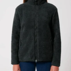 Unisex Sherpa-Jacke Aus Recyceltem Polyester - Black 14 Unisex Sherpa-Jacke Aus Recyceltem Polyester - Black -Grundstoff Verkäufe kuschelige Jacke aus Recycelmaterial U883 002 1280x1280