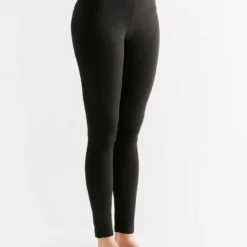 Leggings Aus Bio-Baumwoll-Jersey - Schwarz - Doppelpack -Grundstoff Verkäufe leggings schwarz gots zertifiziert 1611 01 1280x1280 1