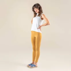 Leggings Aus Bio-Baumwolle - Ochre -Grundstoff Verkäufe living crafts leggings bio baumwolle 63220N 1021 1280x1280