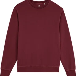 Terry Sweatshirt Aus Bio-Baumwolle - Burgundy
