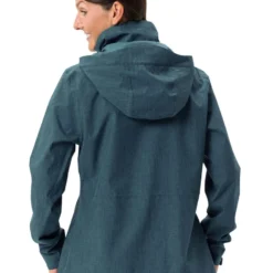 VAUDE Damen Jacke Rosemoor Jacket II - Dark Sea 12 VAUDE Damen Jacke Rosemoor Jacket II - Dark Sea -Grundstoff Verkäufe nachhaltige Regenjacke Rueckansicht 43066 179 1280x1280