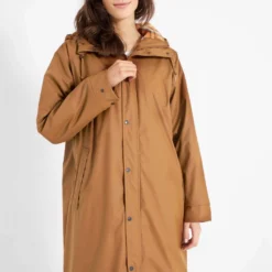 Derbe Gefütterter Regenmantel WITTHOLM - Monks Robe/check -Grundstoff Verkäufe nachhaltiger regenmantel recycelte rohstoffe Wittholm 0830 1280x1280