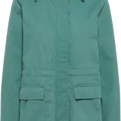 Warmer Twillparka - Green Rain