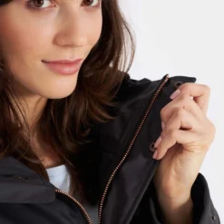 Derbe Gefütterter Regenmantel WITTHOLM - Phantom/black -Grundstoff Verkäufe regenmantel teddy futter Wittholm 091 1280x1280