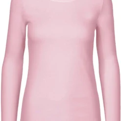 Neutral Longsleeve Aus Fairtrade Bio-Baumwolle - Light Pink