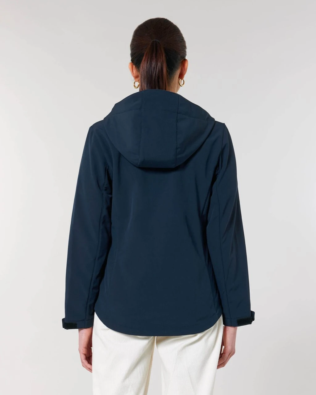 Damen Softshell-Jacke Mit Kapuze - French Navy 7 Damen Softshell-Jacke Mit Kapuze - French Navy – Bild 5
