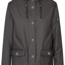 Derbe Gefütterte Regenjacke PENSHOLM - Phantom/black