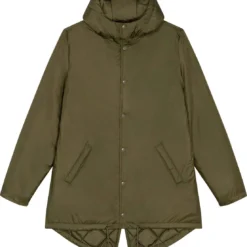Unisex Padded Parka Aus Recyceltem Polyester - British Khaki