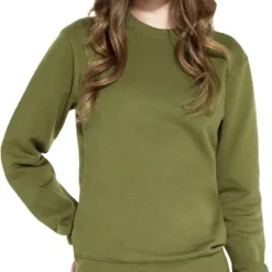 Unisex Sweatshirt Aus Biobaumwolle - Khaki Green -Grundstoff Verkäufe sweatshirt khaki EP62 damen unisex 1280x1280
