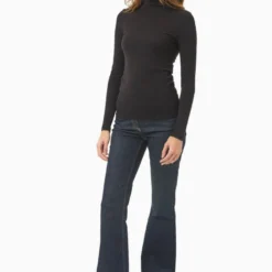 Longsleeve Mit Rollkragen Aus Bio-Baumwolle - Black 13 Longsleeve Mit Rollkragen Aus Bio-Baumwolle - Black -Grundstoff Verkäufe w casual 012 black vegan und nachhaltig geripptes Longsleeve mit Stehkragen fuer ein basic casual business Look 1280x1280