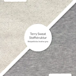 Vintage Terry Sweatshirt Aus Bio-Baumwolle - G. Dyed Gold Ochre -Grundstoff Verkäufe was ist terry stoffstruktur innen aussen 1280x1280 19