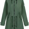 Derbe Regenmantel RIPBY - Kombu Green/black 2 Derbe Regenmantel RIPBY - Kombu Green/black -Grundstoff Verkäufe wasserabweisender damen parka dunkelgruen W Ripby 0540 090 1280x1280